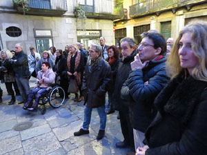 Premis homenatge Xavier Cugat, organitzat pel Festival de Cinema de Girona, a la pla&ccedil;a de l'Oli