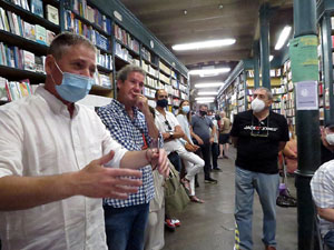Presentaci&oacute; de La cuina de la Costa Brava i del Pirineu de Girona, de Jaume F&agrave;brega, amb Joan Roca del Celler de Can Roca 
