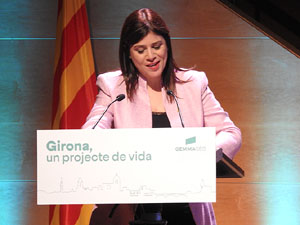 Presentaci&oacute; de la candidatura de Gemma Geis a l'alcaldia de Girona