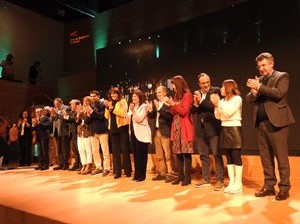 Presentaci&oacute; de la candidatura de Gemma Geis a l'alcaldia de Girona