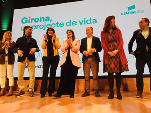 Presentaci&oacute; de la candidatura de Gemma Geis a l'alcaldia de Girona