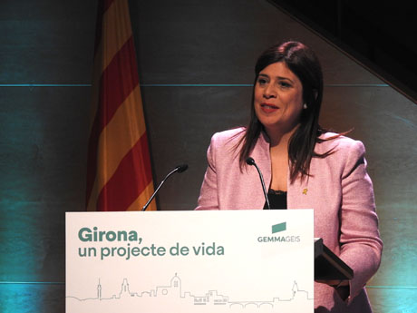 Presentaci&oacute; de la candidatura de Gemma Geis a l'alcaldia de Girona
