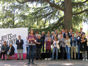 Presentaci&oacute; candidats de Junts per Catalunya a les eleccions municipals de Girona