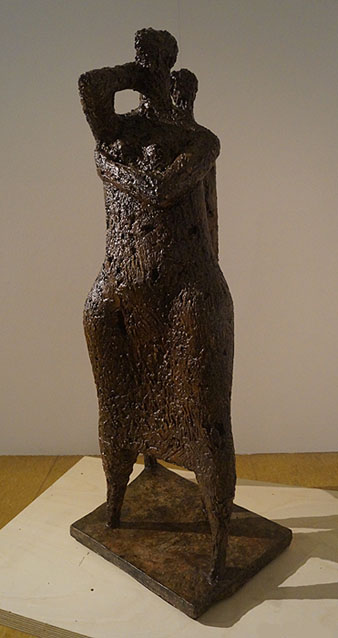 Dues dones. Francesc Torres Mons&oacute;. 1959. T&egrave;cnica mixta