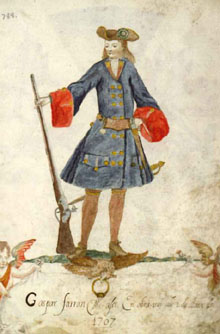 Fuseller austriacista. Guerra de Successi&oacute;