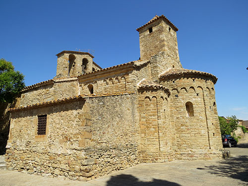 Conjunt de l'església de Sant Pere d'Ullastret