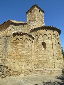 Absis de l'església de Sant Pere