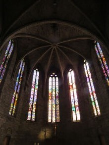 Nau de l'església de Santa Maria dels Turers