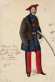 Uniformes carlistes de 1836