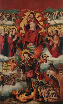 Judici Final. Retaule de Santa Maria de Seguer&oacute;. 1500-1550. Pere Mates