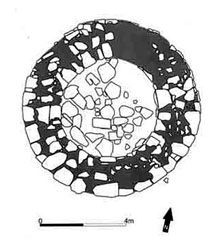 Planta de la torre de Castell Falgars