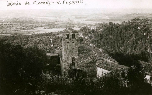 Esgl&eacute;sia de Sant Vicen&ccedil; de Cam&oacute;s. 1911-1936