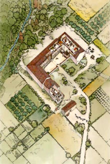 Vista general de Vilauba i el seu entorn