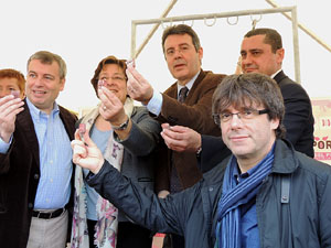 Fira del Porc FIPORC 2014. Inauguraci&oacute; oficial de la Fira