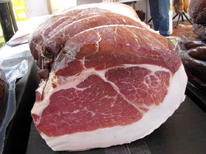 Fira del Porc FIPORC 2014. Pernil DOP Prosciutto di Parma, It&agrave;lia
