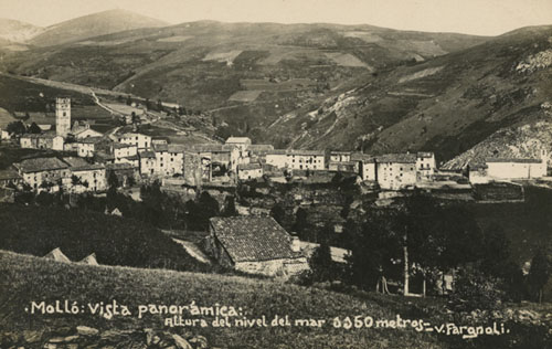 Vista panor&agrave;mica de Moll&oacute;. 1911