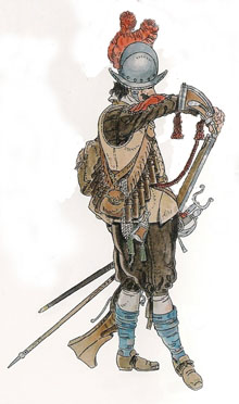 Mosqueter dels Ter&ccedil;os de Salses (1639-1640)