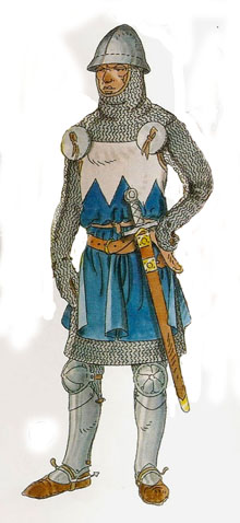 Cavaller a la batalla de les illes Formigues