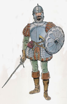 Patr&oacute; de nau corsaria. Segle XVI