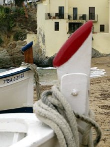 Barques a Calella de Palafrugell