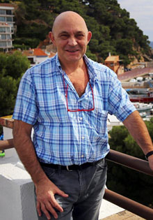 Carles Bisbe, Rambo, un dels hist&ograve;rics promotors de l'hotel Llafranc. 2014