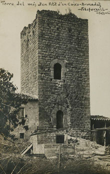 Torre del mas d'en Petit d'en Caixa. Ermed�s. 1920-1944