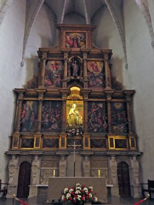 Retaule de l'esgl&eacute;sia de Santa Maria del Mar