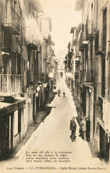 Carrer Major de Puigcerdà. 1900-1930