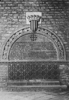 Monument a Berenguer IV al monestir de Santa Maria de Ripoll. 1880-1920