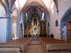 Conjunt de la nau principal de l'esgl&eacute;sia