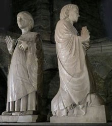 Retaule de Sant Agustí. Orants
