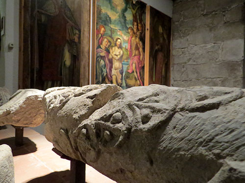 Sala del Museu de Sant Joan de les Abadesses