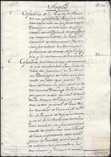 Estado de las cofrad�as, hermandades y congregaciones correspondientes a Gerona, junto con los pueblos de su partido remitido por Jos&eacute; Ignacio de Castellv&iacute;, alcalde mayor. 1770