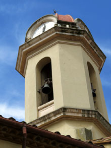 Campanar de l'esgl&eacute;sia de Sant Miquel