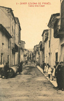 Carrer d'en Clavé. 1910-1925