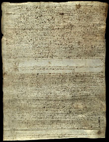 2 d'agost de 1579. Heretament atorgat per Pere Pla, habitant de Serinyà, i la seva esposa Antiga, a favor de Jerònia, neboda de lesmentada Antiga, de Serinyà, i de la seva esposa Peronella, per raó del seu matrimoni amb Antoni Reverter