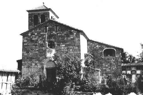 Esgl&eacute;sia de Sant Pere Despuig de la Vall de Bianya. 1980