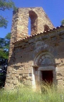 Esgl&eacute;sia de Sant Miquel del Mont. Segle XII