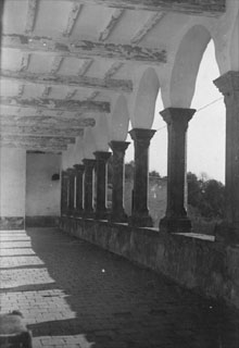 Balconada del Farr&oacute; de Sant Salvador de Bianya. 1914-1936