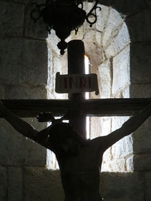 Interior del monestir del Sant Sepulcre de Palera